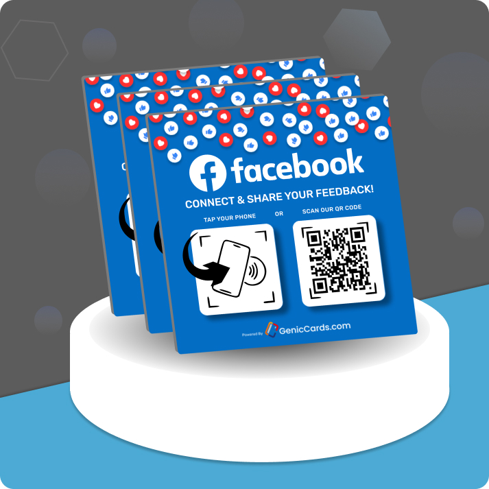 Facebook Plate - Genic Cards