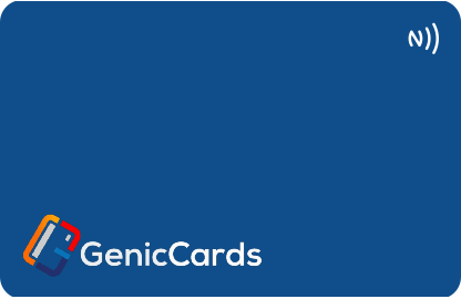 PVC Card-Standard Blue